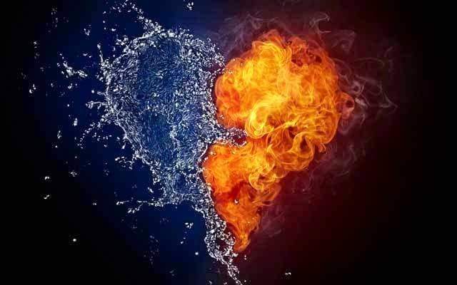 Soulmate s be like fire and water