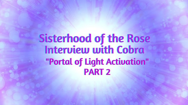 Sisterhood of the Rose Interview with Cobra: Portal of Light Activation Part 2